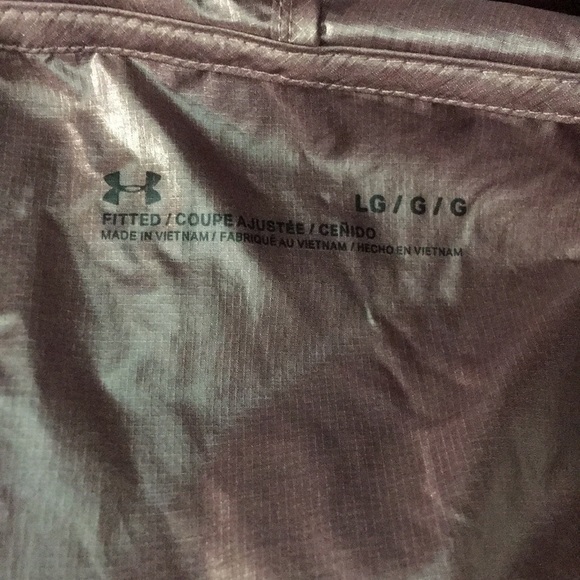 Under Armour UA Storm Pinkish Metallic Hood Jacket - Picture 3 of 10